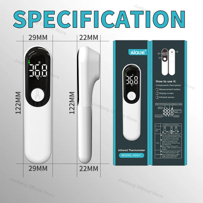 Termometru reîncărcabil digital cu infraroșu, marca Justlang