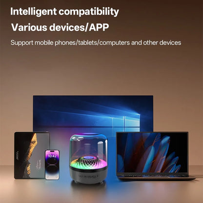 Boxă portabilă Glaze 5 Subwoofer HI-FI cu lumini LED