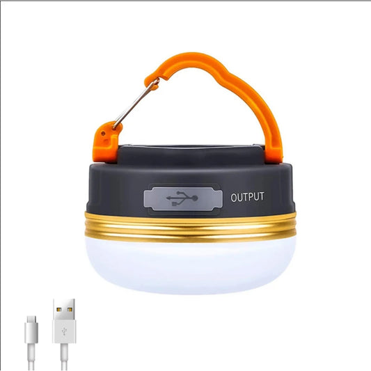 Lampă de camping de mare putere, 10 W, cu încărcare USB