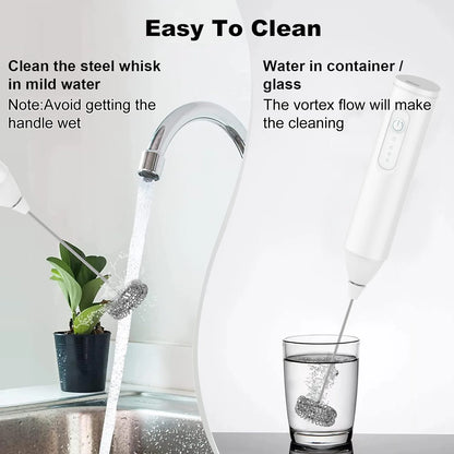 Mixer electric reîncărcabil cu 3 viteze