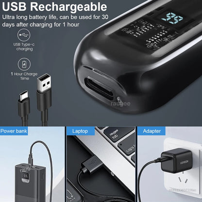 Aparat de tuns reîncărcabil pentru nas și sprâncene