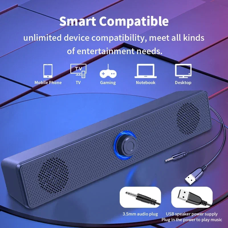 Bară de sunet bluetooth pentru PC, marca Vikefon