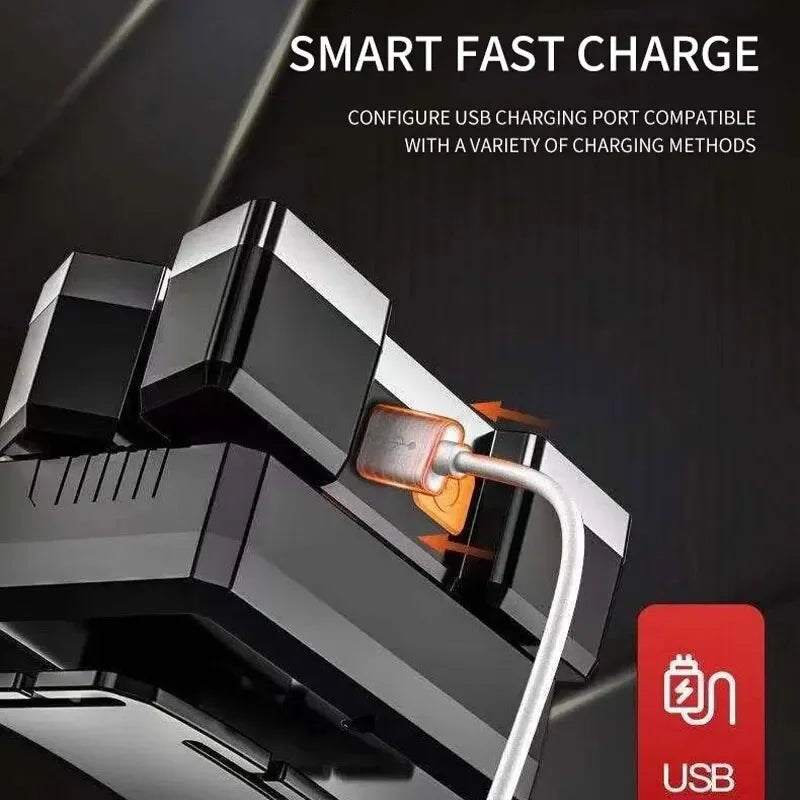 Lanternă frontală puternică reîncărcabilă pentru pescuit și activități nocturne marca E-Smarter